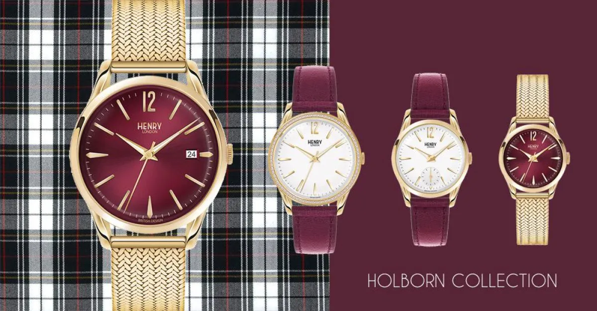 Die Holborn-Kollektion von Henry London in Bordeaux