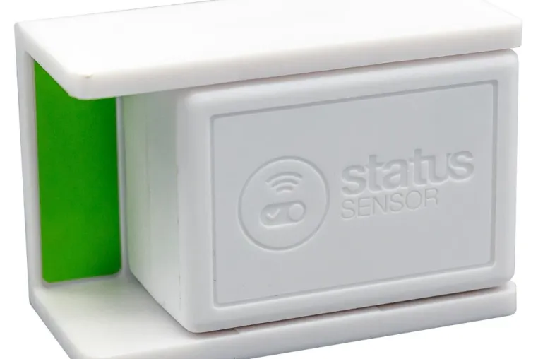Bild: StatusSensor SenseAnywhere zur Lagerbestandskontrolle