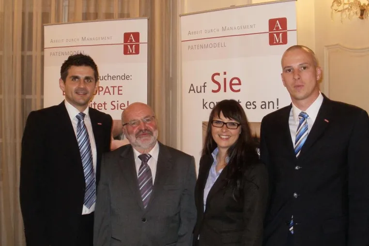 Bild: Patenmodell Arbeit durch Management startet mit ehrenamtlichen Jobpaten