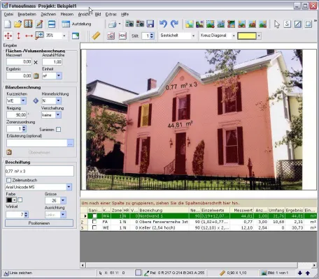 Bild: dtc.Software & Ingenieurbüro Bially stellen ein neues Fotoaufmass für den Energieberater bereit