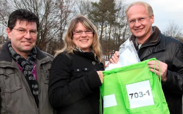 Bild: Nürnbergs Bürgermeister Dr. Klemens Gsell startet beim Junior-Challenge Roth 2011