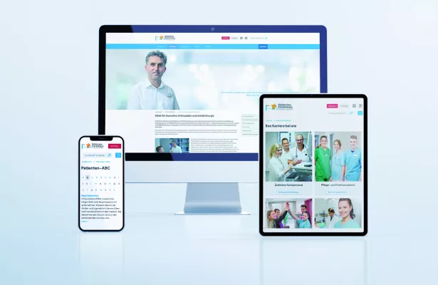 Bild: Neue Webseite für das Städtische Krankenhaus Pirmasens