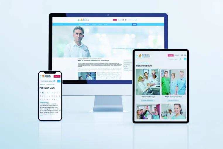 Bild: Neue Webseite für das Städtische Krankenhaus Pirmasens