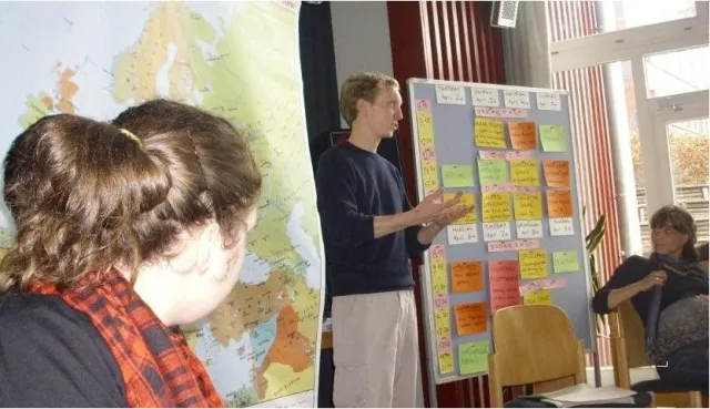 Bild: Trommeln für die Menschenrechte