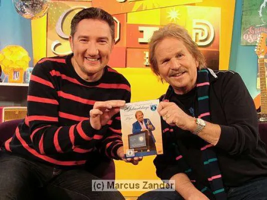 Bild: 10 Jahre Goldstar TV - Frank Zander verschenkt eine Weltneuheit