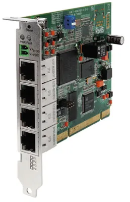 Netzwerk-Switch-Karte mit redundanter Stromversorgung Bild: Netzwerk-Switch-Karte mit redundanter Stromversorgung