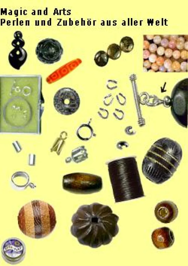 Perlen aus aller Welt, Zubehör zur Schmuckherstellung
