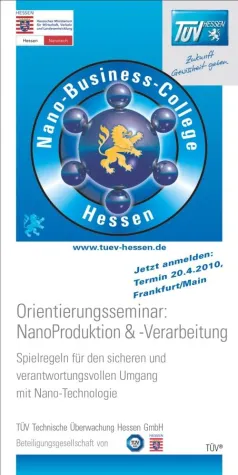 Bild: Nano-Business-College Hessen: NanoProduktion & -Verarbeitung