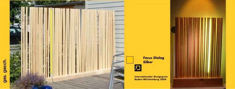 Lichtskulptur mit Doppelfunktion Bild: Lichtskulptur mit Doppelfunktion