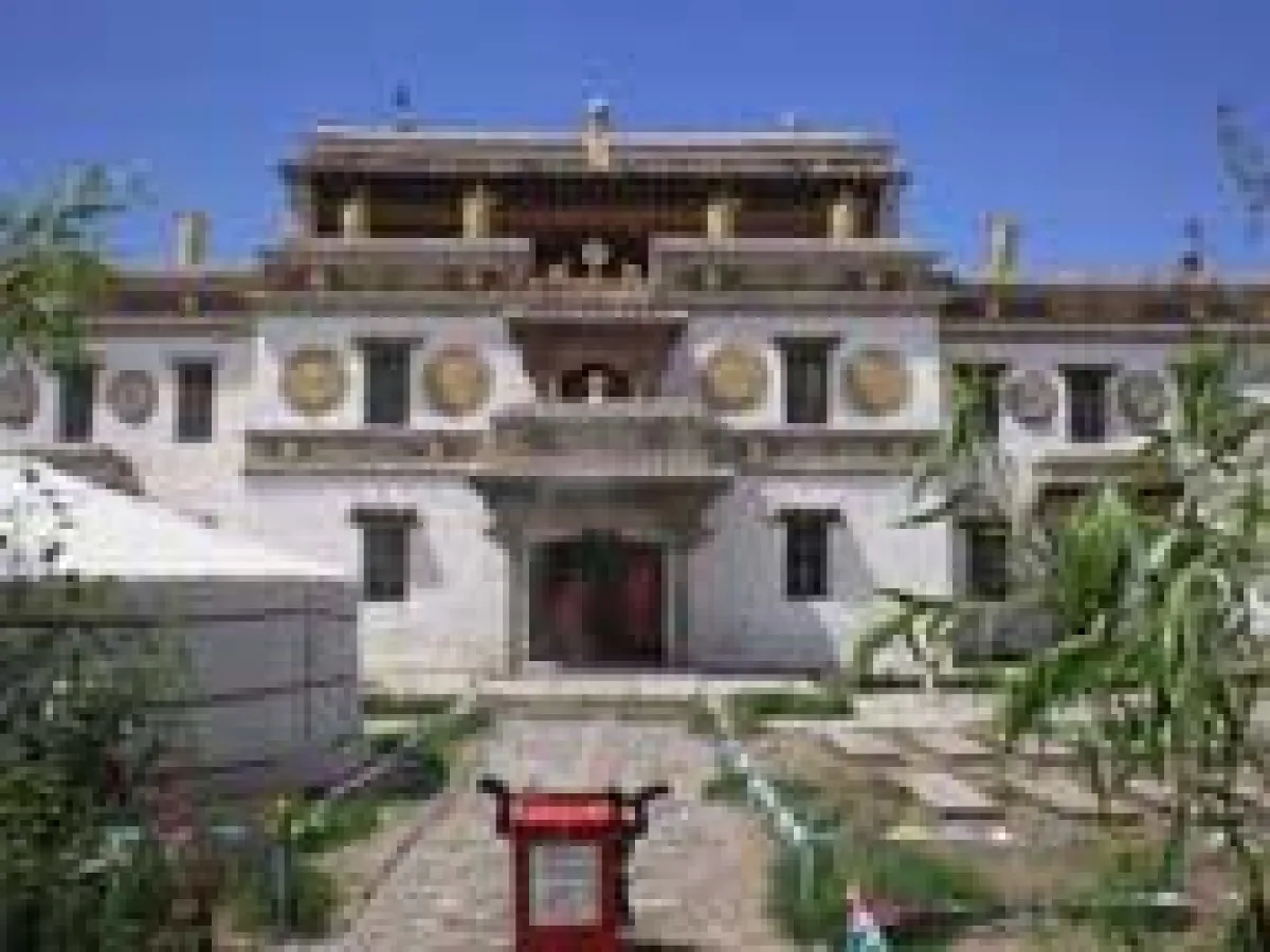 Tempel im Kloster Erdene Zuu im Zentrum der Mongolei