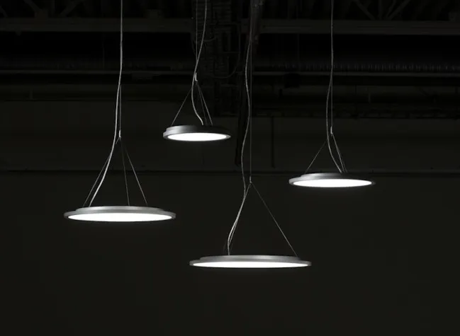 Glamox C95 Circle: Dekorative runde Leuchte Bild: Glamox C95 Circle: Dekorative runde Leuchte