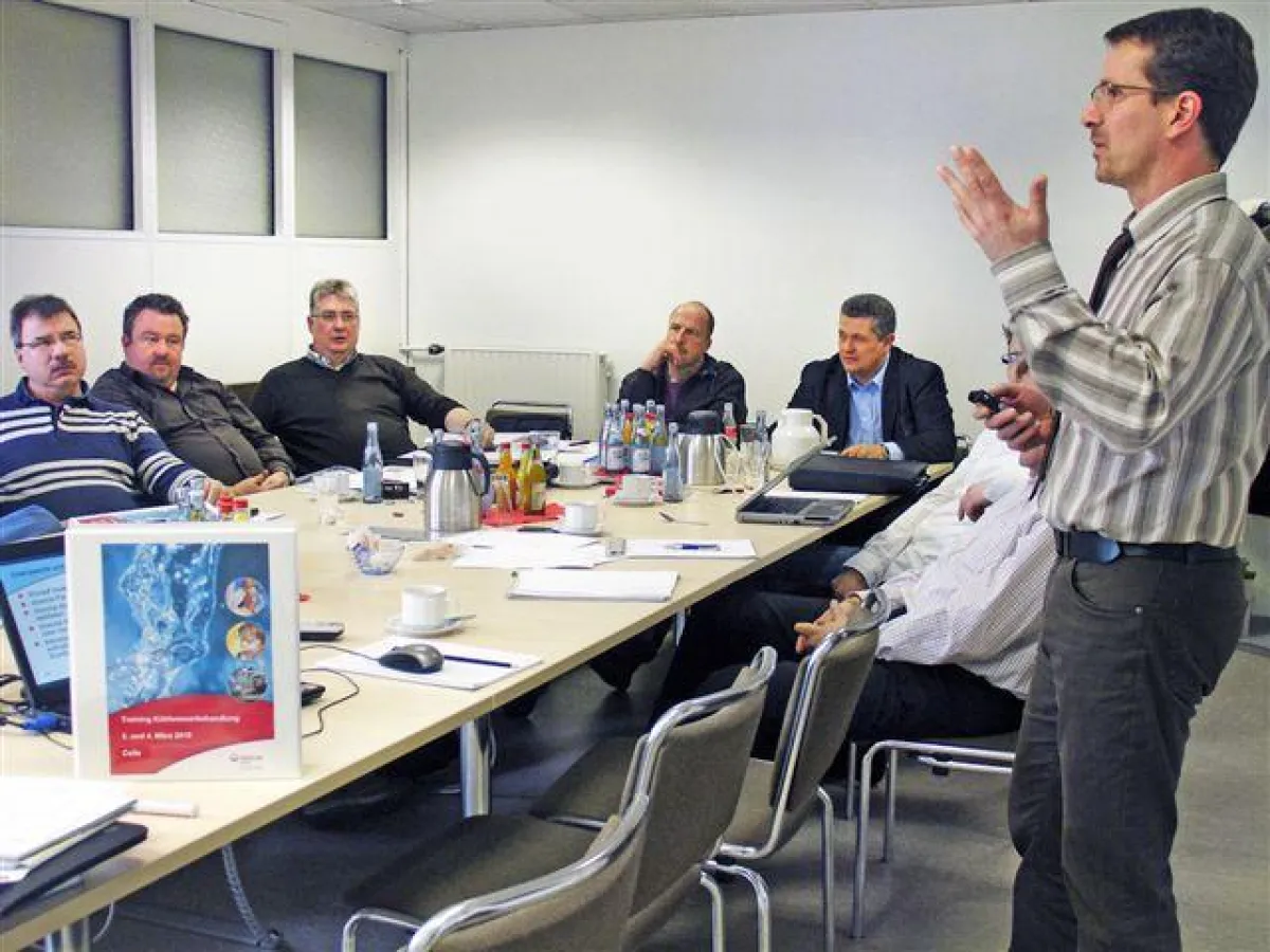 Legionellenprophylaxe ist eines der Themen der Berkefeld-Seminare.