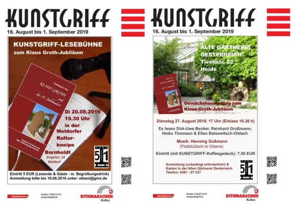 Bild: Dithmarscher Kulturfestival KUNSTGRIFF in Meldorf und Heide