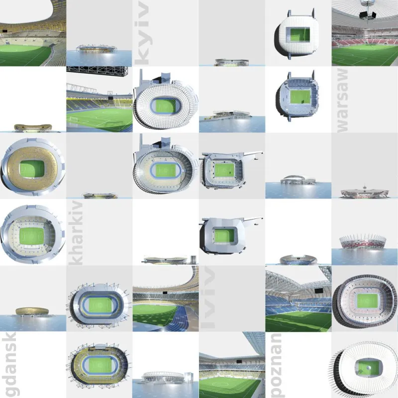 Ungewohnte Stadion-An- und Einsichten in 3D