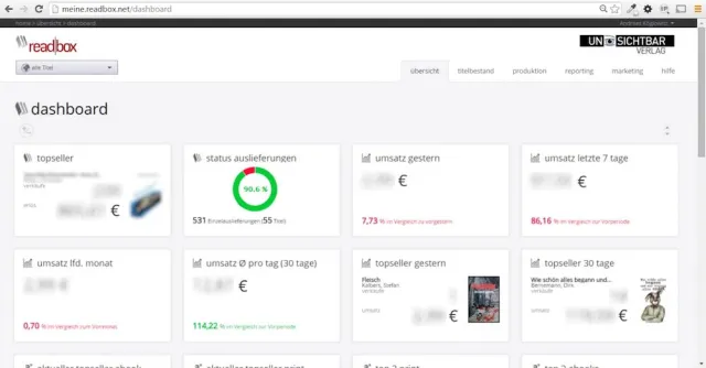 Bild: readbox bringt neue Version der Verlagssoftware meine.readbox auf den Markt
