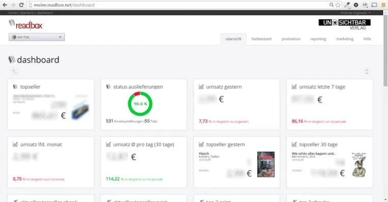 Bild: readbox bringt neue Version der Verlagssoftware meine.readbox auf den Markt
