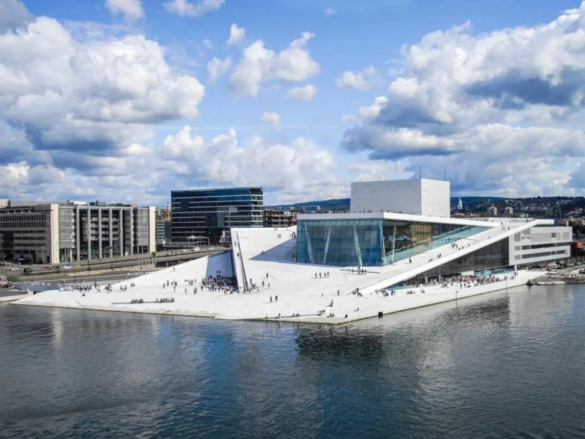 Das Opernhaus in Oslo. Quelle: Christopher Hagelund - Visitnorway.com