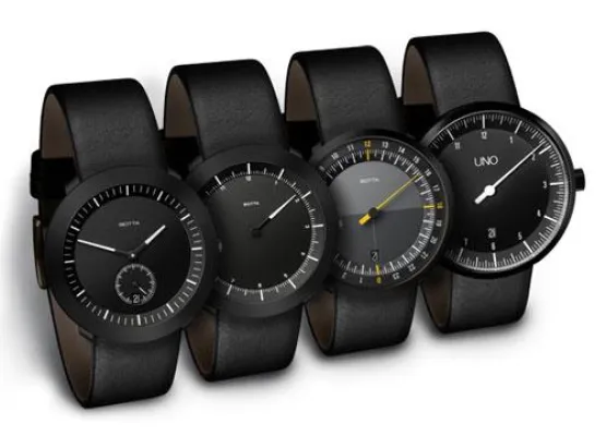 Bild: Botta-Design führt eine neue Uhrenserie ein: Die BLACK EDITION.