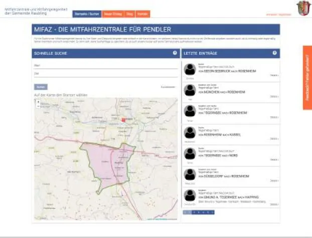 Bild: MiFaZ hat Open Street Map als Alternative zu Google Maps für sich entdeckt