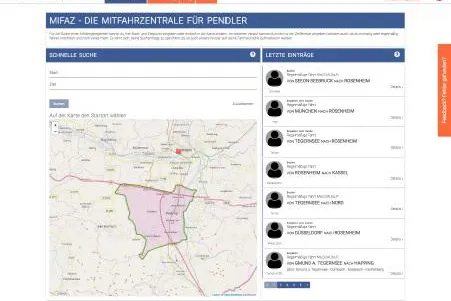 Bild: MiFaZ hat Open Street Map als Alternative zu Google Maps für sich entdeckt
