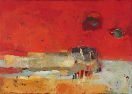 Bild: Marlies Fliessbach. Ausstellung in der Galerie Z22