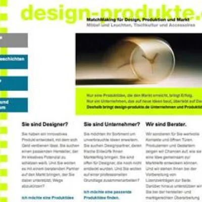 Bild: Frische Produktideen im Netz: »design-produkte.de« bringt Unternehmer und Designer zusammen