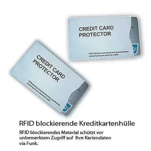 Bild: RFID-Schutzhüllen – Datenschutz für EC- und Kreditkarten