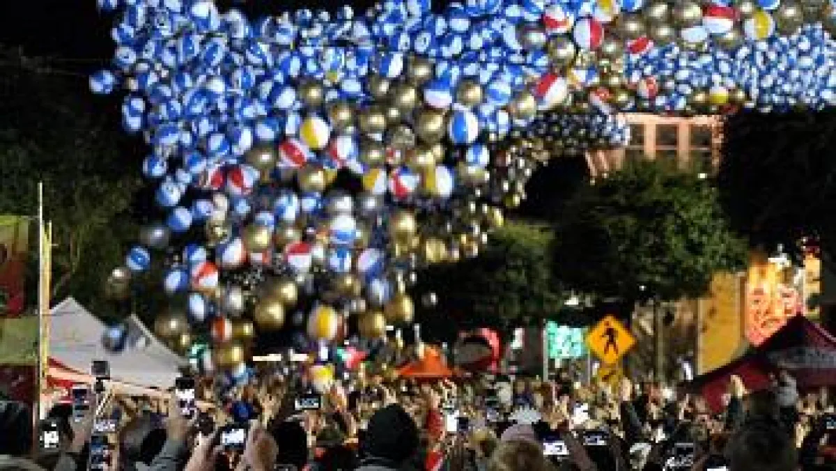 Beach Ball Drop © Panama City Beach