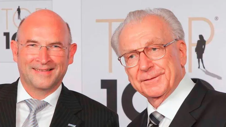Bild: HUGO BECK erhält am 30.06.2011 zum zweiten Mal, nach 2006, das Gütesiegel "TOP 100"