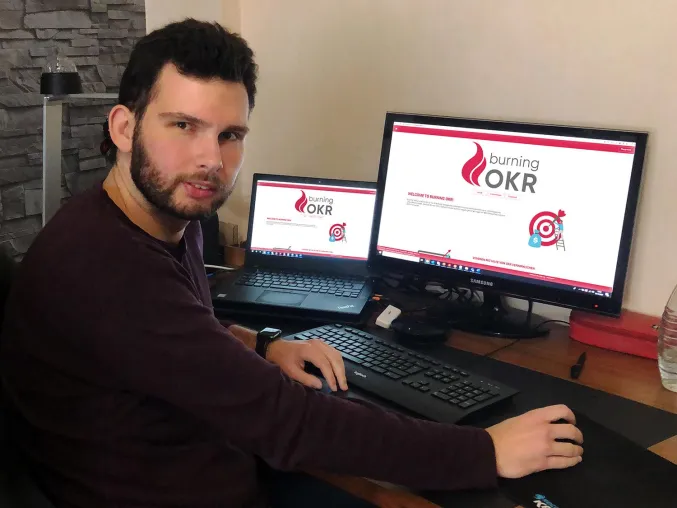 Bild: Open-Source-Tool „Burning OKR“ unterstützt bei der Erreichung von Unternehmenszielen