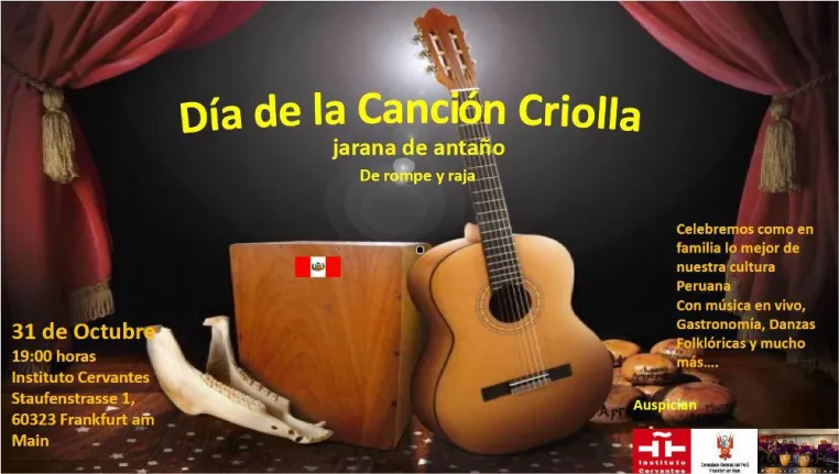 Bild: Tag der traditionellen peruanischen Musik im Instituto Cervantes Frankfurt