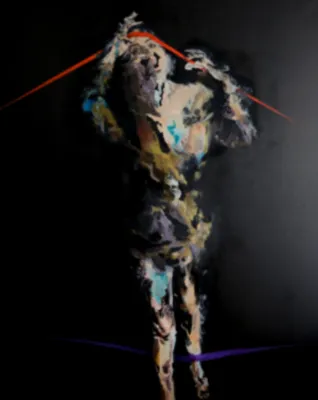 Bild: Danial Mortazavi - ein Kunstmaler der besonderen Art