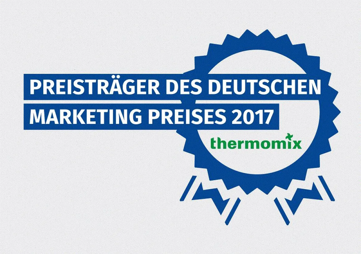 Der Deutsche Marketing Preis 2017 geht an Thermomix