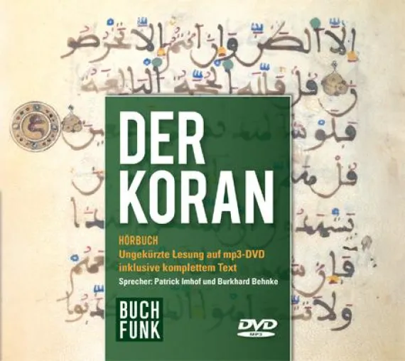 Der Koran - ungekürzte Lesung auf mp3-DVD Bild: Der Koran - ungekürzte Lesung auf mp3-DVD