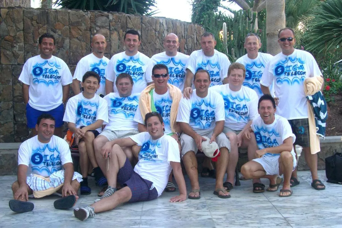 SIGA telecom mit Händlern auf Gran Canaria