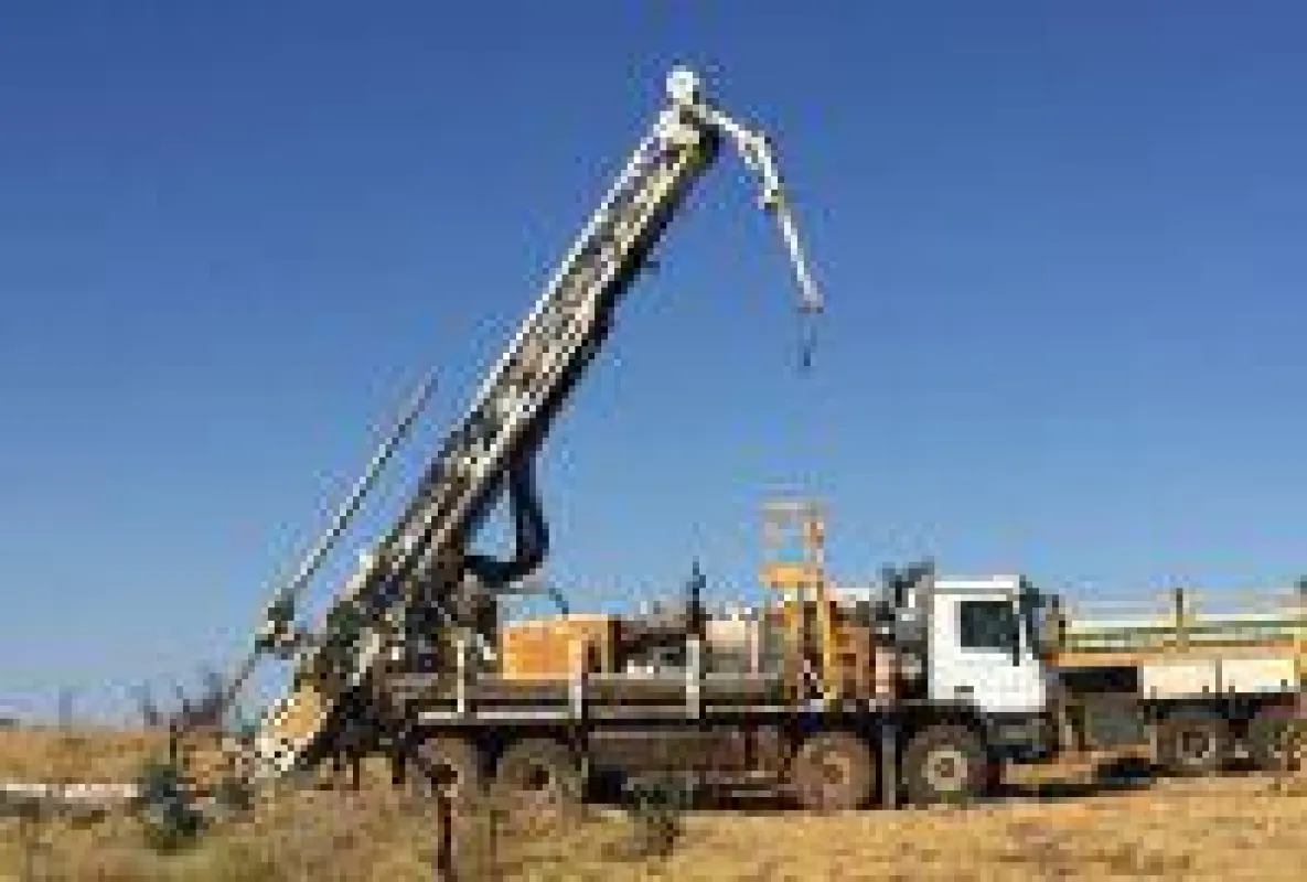 Bohrung auf einem Goldprojekt von De Grey; Foto: De Grey Mining