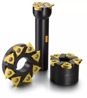 Bild: Neue CoroMill® 328-Schneidplatten ermöglichen weitere Bearbeitungsmöglichkeiten beim Nuten- und Gewindefräsen