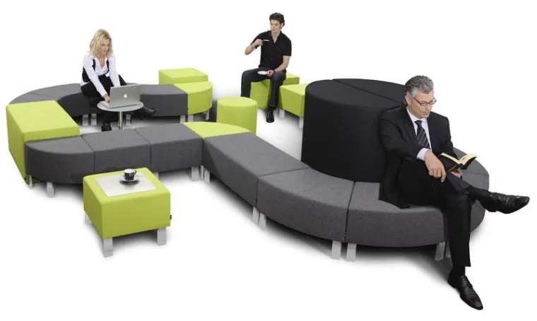 Bild: Office- und Lounge-Möbel kommen beim Fachhandel an