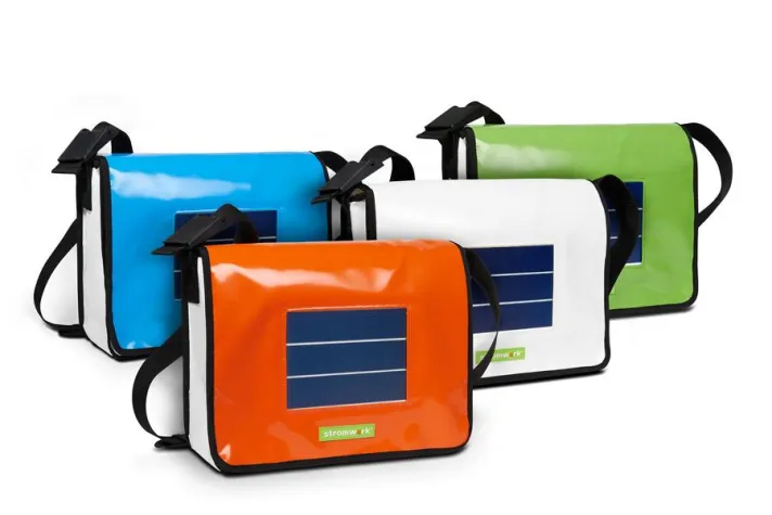 Bild: Neue farbenfrohe Sommerkollektion vom Solartaschen-Label stromwerk - jetzt kommt Farbe ins Spiel