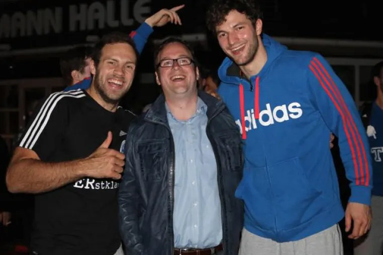 Es ist vollbracht: Der HC Erlangen spielt in der stärksten Liga der Welt Bild: Es ist vollbracht: Der HC Erlangen spielt in der stärksten Liga der Welt