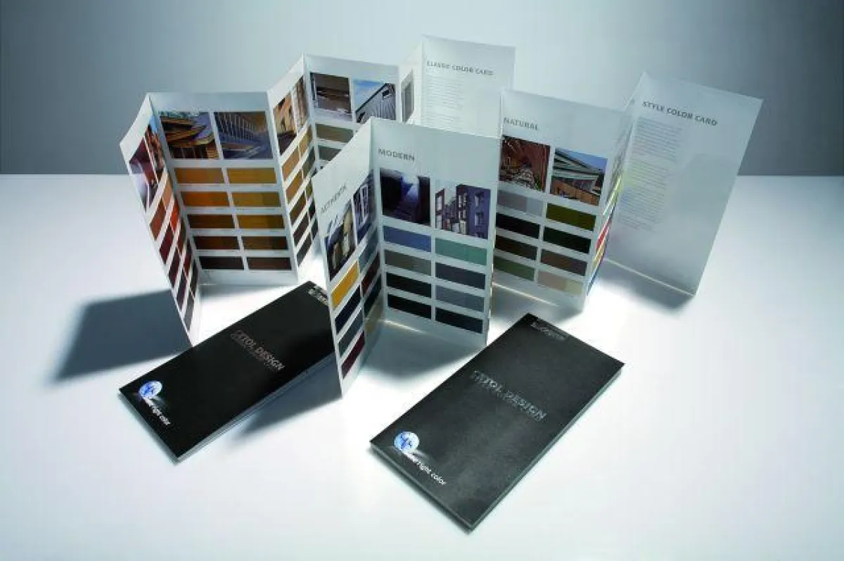 Die Farbtonkarten Classic und Style des Cetol Design Color Concepts von Sikkens.   © AkzoNobel Deco GmbH | Geschäftsbereich Marke Sikkens