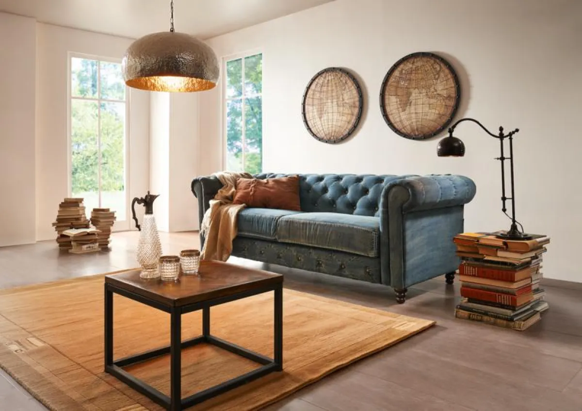 Sofa Chesterfield Jeans von massivum