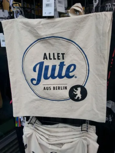 Bild: Allet Jute aus Berlin - Einkaufsbeutel mit Berlinwerbung macht das Rennen im IX. Wettbewerb Werbewerke