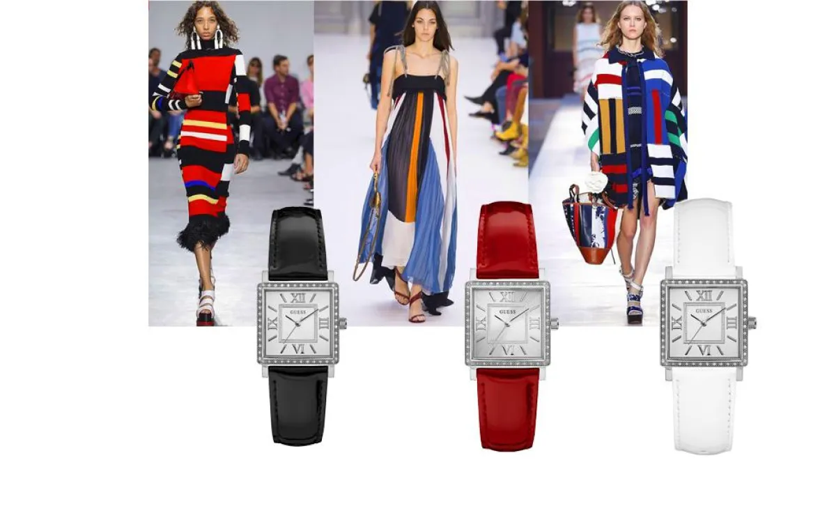 GUESS Uhren im arty pop Style