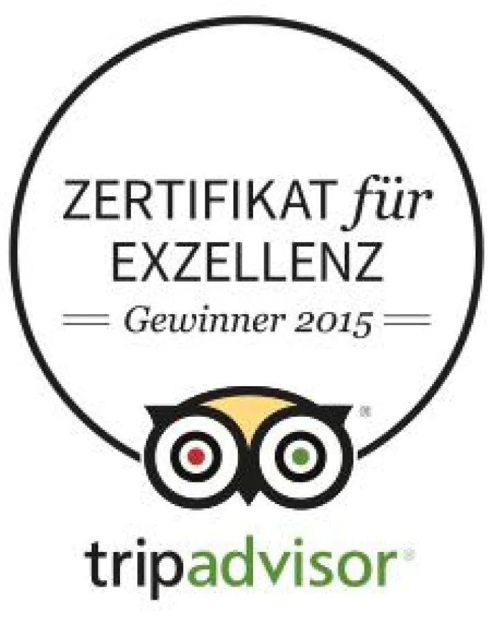Heliflieger Deutschland erhält TripAdvisor Zertifikat für Exzellenz 2015