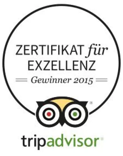 Heliflieger Deutschland mit dem Tripadvisor Zertifikat für Exzellenz 2015 ausgezeichnet Bild: Heliflieger Deutschland mit dem Tripadvisor Zertifikat für Exzellenz 2015 ausgezeichnet