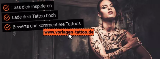 Bild: Neue Website mit den Besten Tattoovorlagen und Motiven