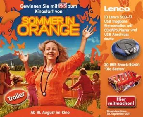 Bild: IBIS GmbH: Neues Online-Gewinnspiel zu „Sommer in Orange“