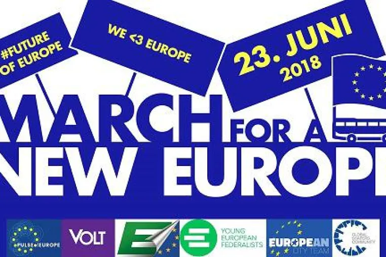 Bild: Europa muss besser werden – March for a New Europe