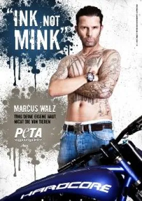 Bild: Marcus Walz gegen Pelz und Leder - Neue PETA-Motive, Videoclip und Gewinnspiel